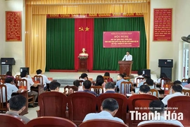 Xã Thượng Ninh quán triệt, triển khai thực hiện Nghị quyết Đại hội đại biểu Đảng bộ xã