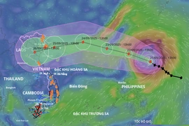 Bão RAGASA đã mạnh lên thành siêu bão, có thể tương đương cơn bão Yagi năm 2024