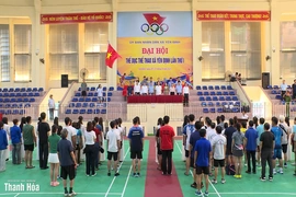 Khởi tranh môn pickleball, bóng bàn & cầu lông trong khuôn khổ Đại hội Thể dục thể thao xã Yên Định