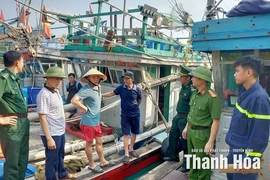 Công an tỉnh Thanh Hóa sẵn sàng lực lượng, chủ động ứng phó với bão số 9