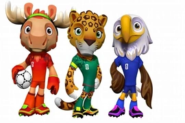 FIFA công bố linh vật của vòng chung kết World Cup 2026