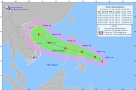 Thêm bão Bualoi sắp đi vào Biển Đông