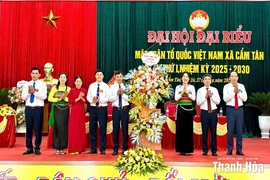 Đại hội đại biểu MTTQ xã Cẩm Tân lần thứ I, nhiệm kỳ 2025-2030