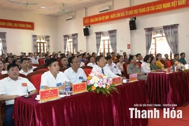 Chung sức, đồng lòng quyết tâm xây dựng xã Hoằng Tiến đạt chuẩn nông thôn mới nâng cao