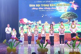 Công an Thanh Hóa tổ chức  chương trình “Đêm hội trăng rằm”  năm 2025