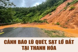[Infographics] - Cảnh báo lũ quét, sạt lở đất tại Thanh Hóa và Khuyến cáo ứng phó