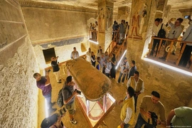 Ai Cập mở cửa trở lại lăng mộ Pharaoh Amenhotep III sau nhiều năm trùng tu
