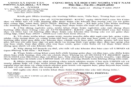 Xác minh, xử lý các trường hợp đăng tải thông tin sai sự thật về khoản thu đầu năm học trên mạng xã hội