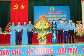 Công đoàn phường Quảng Phú thực hiện tốt vai trò đại diện, bảo vệ quyền, lợi của người lao động
