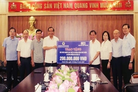 Hội Người cao tuổi Việt Nam hỗ trợ hội viên bị ảnh hưởng bởi bão lũ tại Thanh Hóa