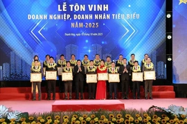 Tôn vinh doanh nghiệp, doanh nhân tiêu biểu tỉnh Thanh Hóa năm 2025