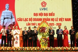 Đại hội đại biểu Câu lạc bộ Doanh nhân họ Lê Việt Nam