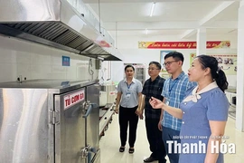 Đảm bảo an toàn thực phẩm tại bếp ăn tập thể trong trường học
