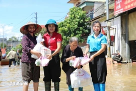 Cứu trợ khẩn cấp người dân 10 tỉnh bị ảnh hưởng bởi bão số 10 và 11