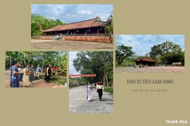 Khu di tích Lam Kinh khắc phục hậu quả mưa bão để đón khách trở lại