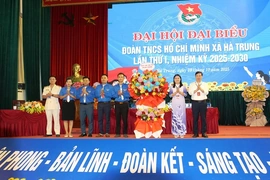 Tổ chức thành công Đại hội đại biểu Đoàn TNCS Hồ Chí Minh xã Hà Trung
