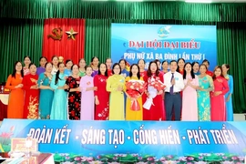 Phụ nữ xã Ba Đình: phát huy truyền thống, bản lĩnh, trí tuệ, khát vọng vươn lên trong kỷ nguyên mới