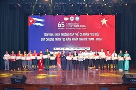 Tổng kết chương trình “65 năm nghĩa tình Việt Nam-Cuba”