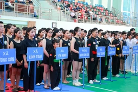 Khởi tranh Giải võ cổ truyền trong chương trình Đại hội TDTT tỉnh Thanh Hóa