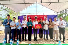 Khởi công xây dựng 2 nhà tình nghĩa tại xã Quảng Ninh