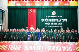 Đại hội đại biểu Hội Cựu chiến binh xã Kim Tân
