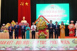 Đại hội đại biểu  Hội Nông dân xã Lưu Vệ