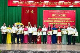 Lan tỏa các phong trào thi đua yêu nước ở phường Đông Quang