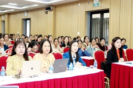 Tập huấn hỗ trợ phụ nữ phát triển kinh tế tập thể, hợp tác xã và giảm nghèo