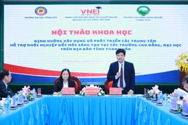 Xây dựng và phát triển trung tâm hỗ trợ khởi nghiệp tại các trường cao đẳng, đại học tại Thanh Hóa