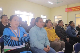 Tổ đại biểu HĐND tỉnh tiếp xúc cử tri tại xã Nhi Sơn