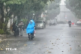 Từ đêm 8/11, mưa lớn ở khu vực từ Thanh Hóa đến Hà Tĩnh có xu hướng giảm