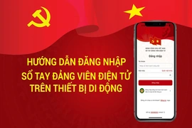[Infographic] Hướng dẫn đăng nhập Sổ tay đảng viên trên thiết bị di động