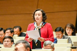 ĐBQH Cao Thị Xuân đề nghị rà soát kỹ lưỡng kỹ thuật lập pháp, tránh dẫn chiếu nhiều lần