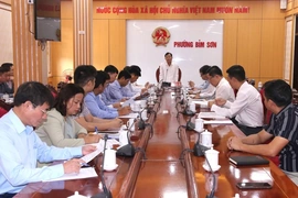 Giám sát thực hiện Nghị quyết của HĐND tỉnh tại phường Bỉm Sơn