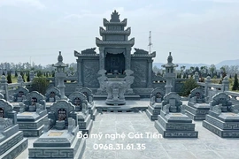 3 lý do lựa chọn Đá Mỹ Nghệ Cát Tiến cho công trình lăng mộ đá