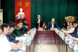 Thúc đẩy hợp tác đào tạo nhân lực giữa tỉnh Thanh Hóa với Phòng Thủ công nghiệp Erfurt (Đức)