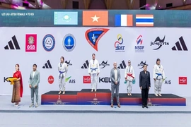 Võ sĩ Jujitsu Thanh Trúc tỏa sáng với 5 huy chương vàng thế giới