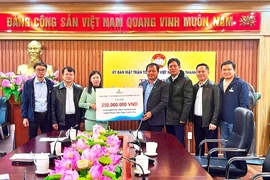 Tổng Công ty CP Khoan và Dịch vụ khoan dầu khí  ủng hộ Nhân dân  bị thiệt hại do cơn bão số 10