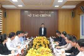 Chủ tịch UBND tỉnh Nguyễn Hoài Anh làm việc với Sở Tài chính về tình hình thực hiện nhiệm vụ năm 2025