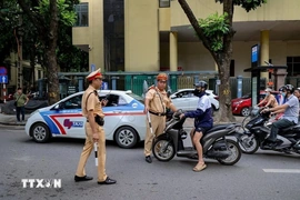 Kiểm tra, xử lý 2.100 học sinh và phụ huynh vi phạm an toàn giao thông