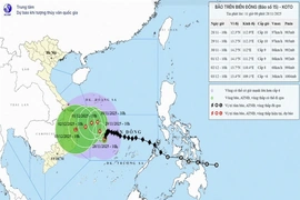 Bão số 15 giảm cấp và suy yếu dần, gió mạnh vẫn gây nguy hiểm trên biển