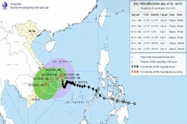 Áp thấp nhiệt đới ít có khả năng ảnh hưởng trực tiếp đến đất liền Nam Bộ