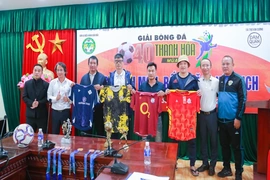 Giải bóng đá 7 người O40 tỉnh Thanh Hóa khởi tranh từ ngày 6/12