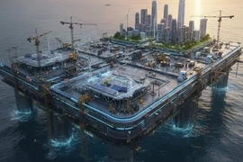 Trung Quốc xây đảo nhân tạo nổi chống hạt nhân đầu tiên trên thế giới