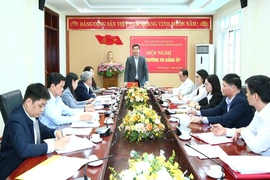 Ban Thường vụ Đảng ủy các cơ quan Đảng tỉnh cho ý kiến về nhiều nội dung quan trọng
