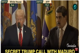 Tổng thống Trump xác nhận điện đàm với Tổng thống Venezuela Maduro giữa lúc căng thẳng leo thang