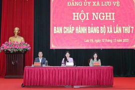 Năm 2026, xã Lưu Vệ phấn đấu tốc độ tăng tổng giá trị sản phẩm trên địa bàn đạt 11,5%