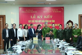 Ký kết quy chế phối hợp bảo vệ ANQG, TTATXH trong lĩnh vực báo chí - phát thanh, truyền hình