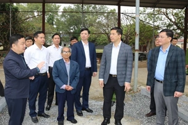 Phó Bí thư Thường trực Tỉnh ủy Nguyễn Hồng Phong thăm, làm việc tại các xã Biện Thượng và Vĩnh Lộc