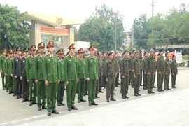 Công an xã Vĩnh Lộc ra quân tấn công, trấn áp tội phạm, bảo đảm an ninh trật tự